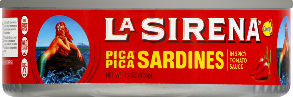 La Sirena Sardines, in Spicy Tomato Sauce