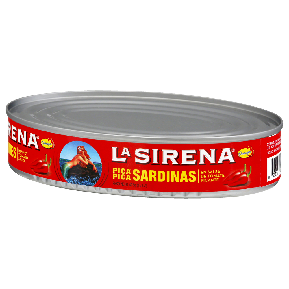 La Sirena Sardines, in Spicy Tomato Sauce