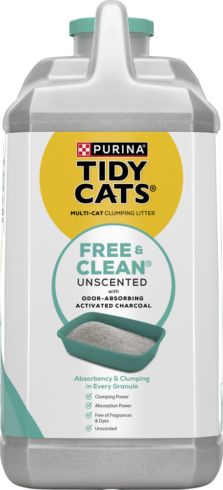 Purina tidy cats free & clean clumping cat litter cheap