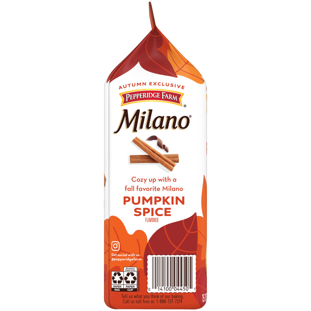 Pepperidge Farm® Milano® Pumpkin Spice Flavored Cookies