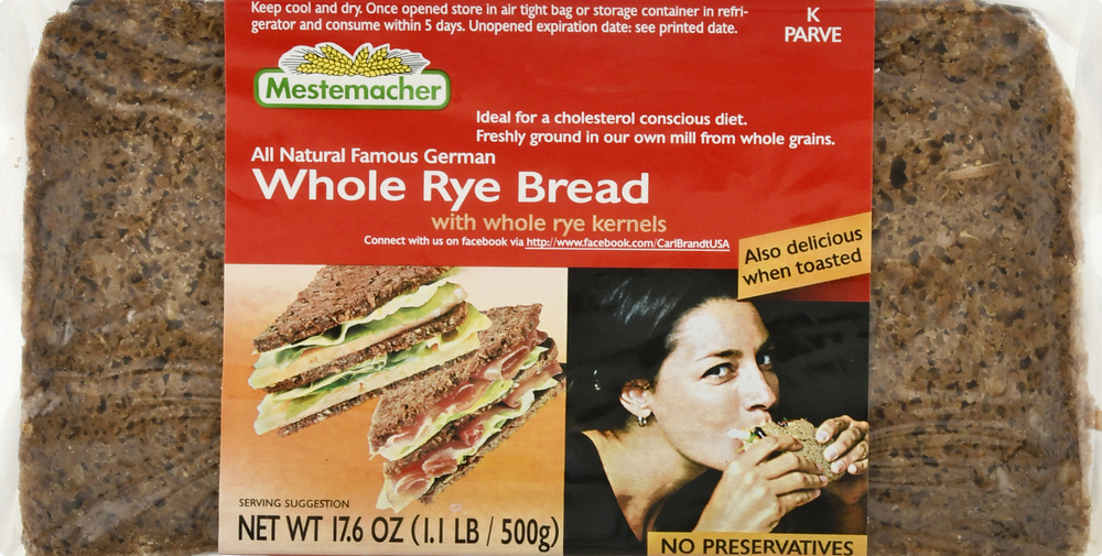 Mestemacher Whole Rye BreadMain