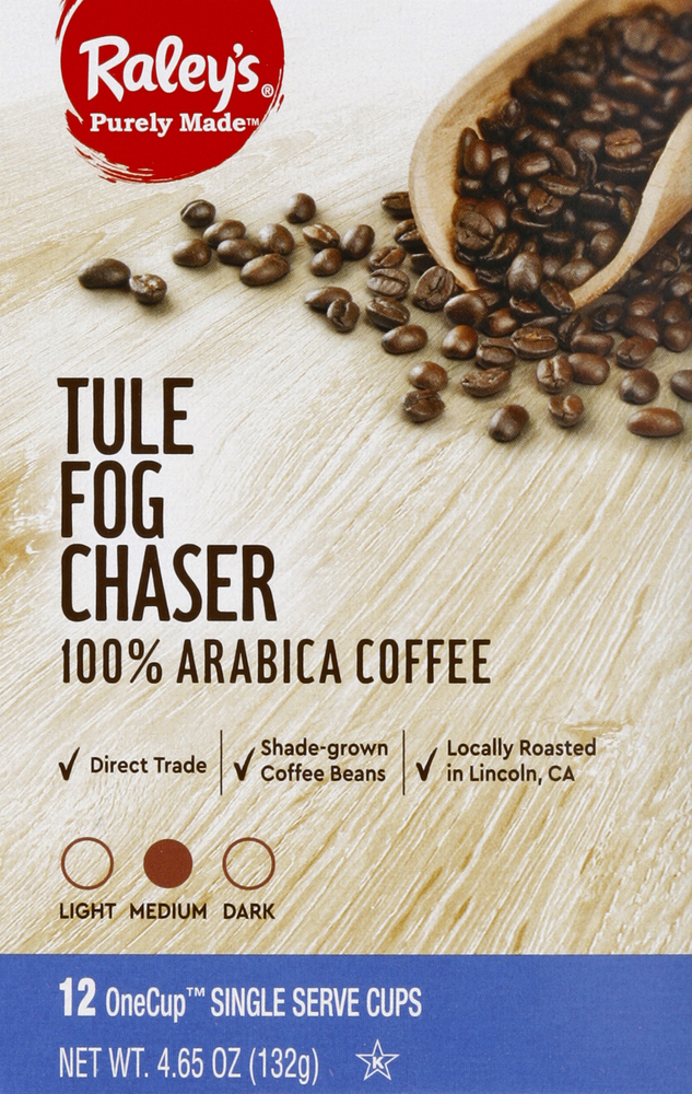 Raley's Purely Made Tule Fog Chaser 100% Arabica Medium Roast