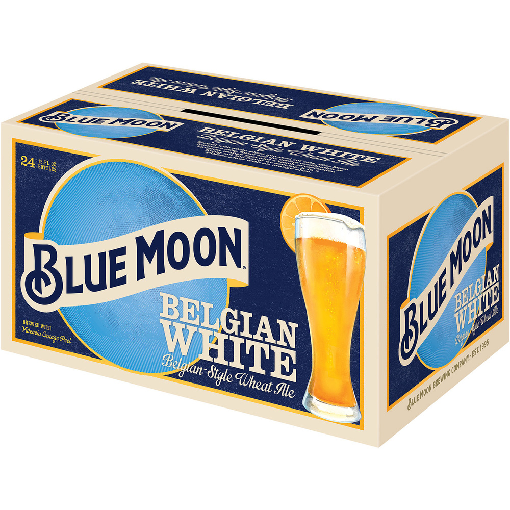 新品本物 White Belgian WHITE BELGIAN MOON BLUE Ale Belgian Moon Blue ビール・発泡酒