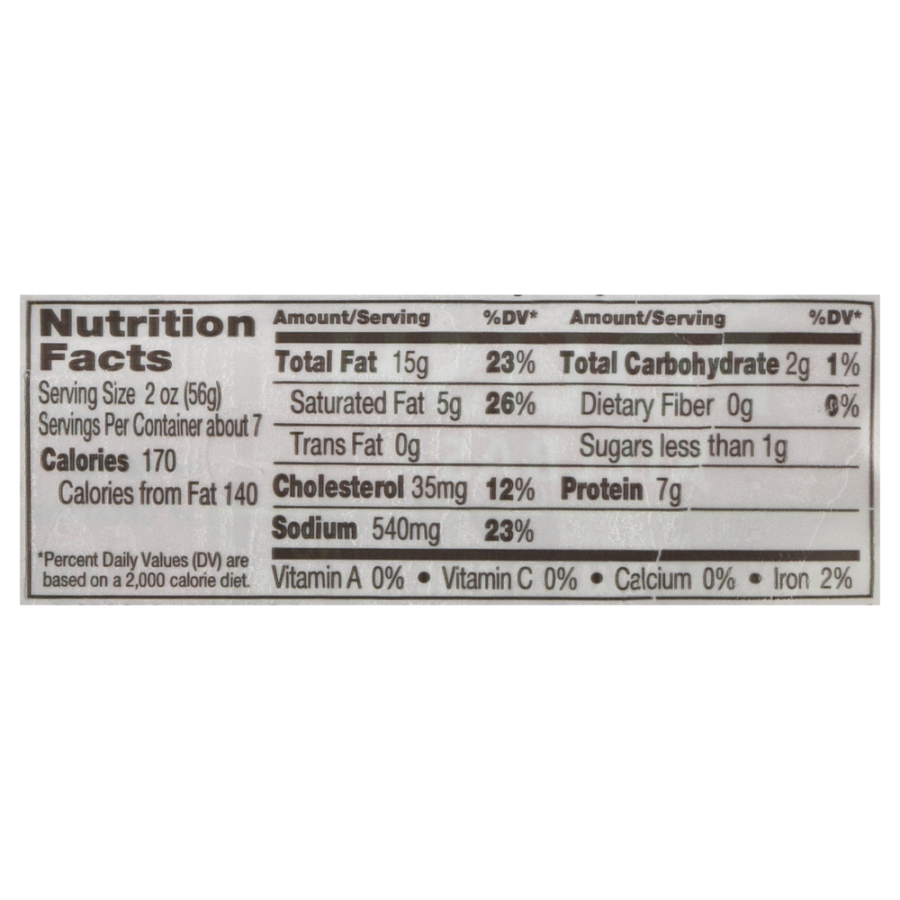 Johnsonville Kielbasa, PolishNutritionFacts