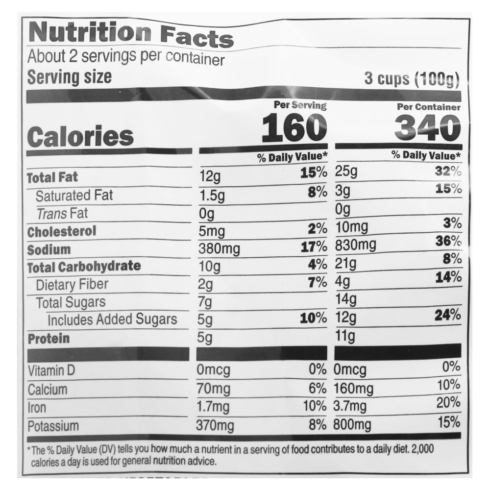 Fresh Express Salad Kit, Spinach & BaconNutritionFacts