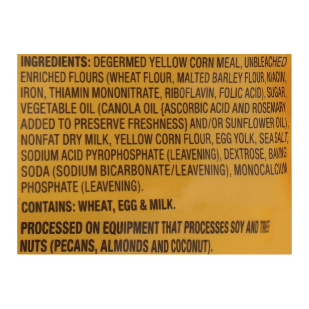 Marie Callender #39 s Corn Bread Mix Original Restaurant Style Ingredients