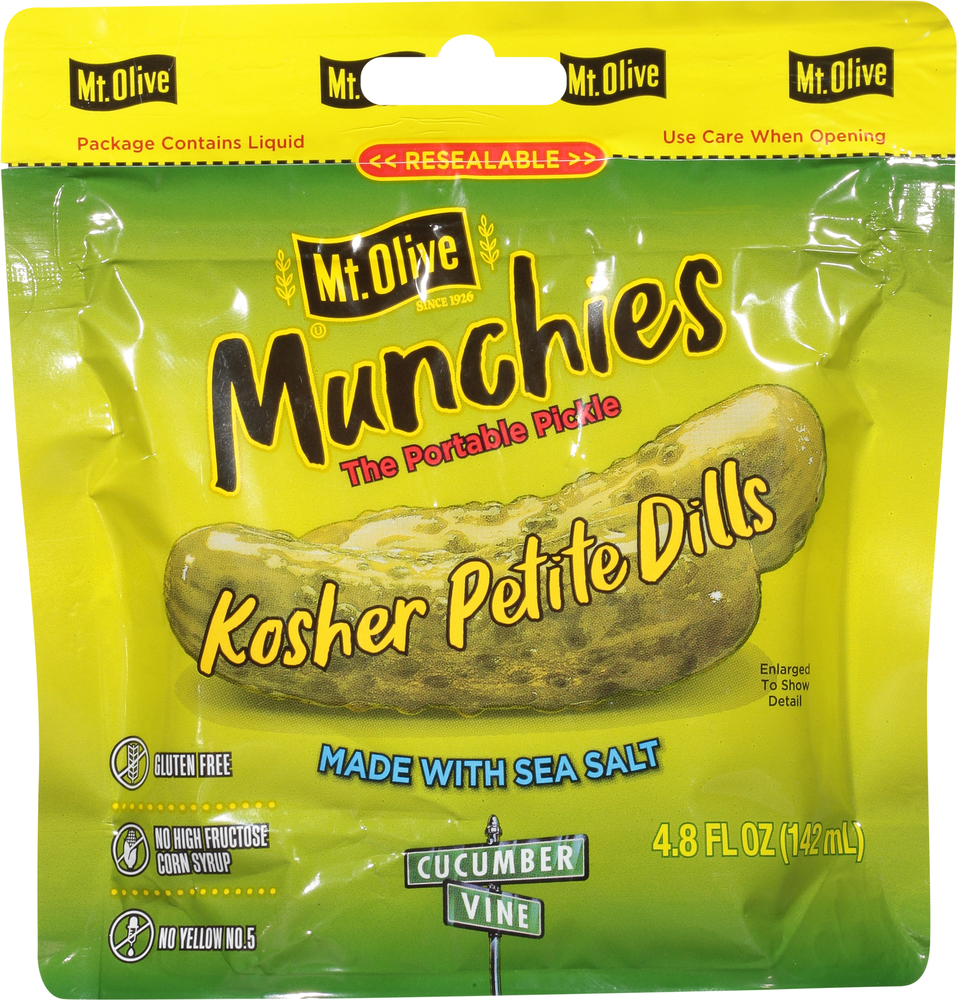 Mt Olive Munchies Munchies Kosher Petite Dills