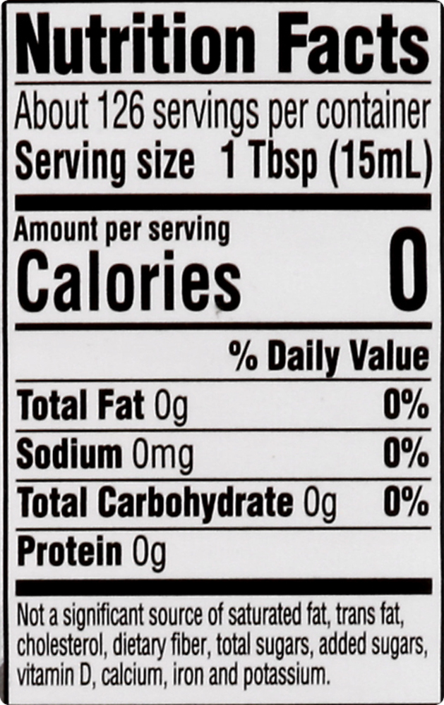 Raley's Distilled White VinegarNutritionFacts