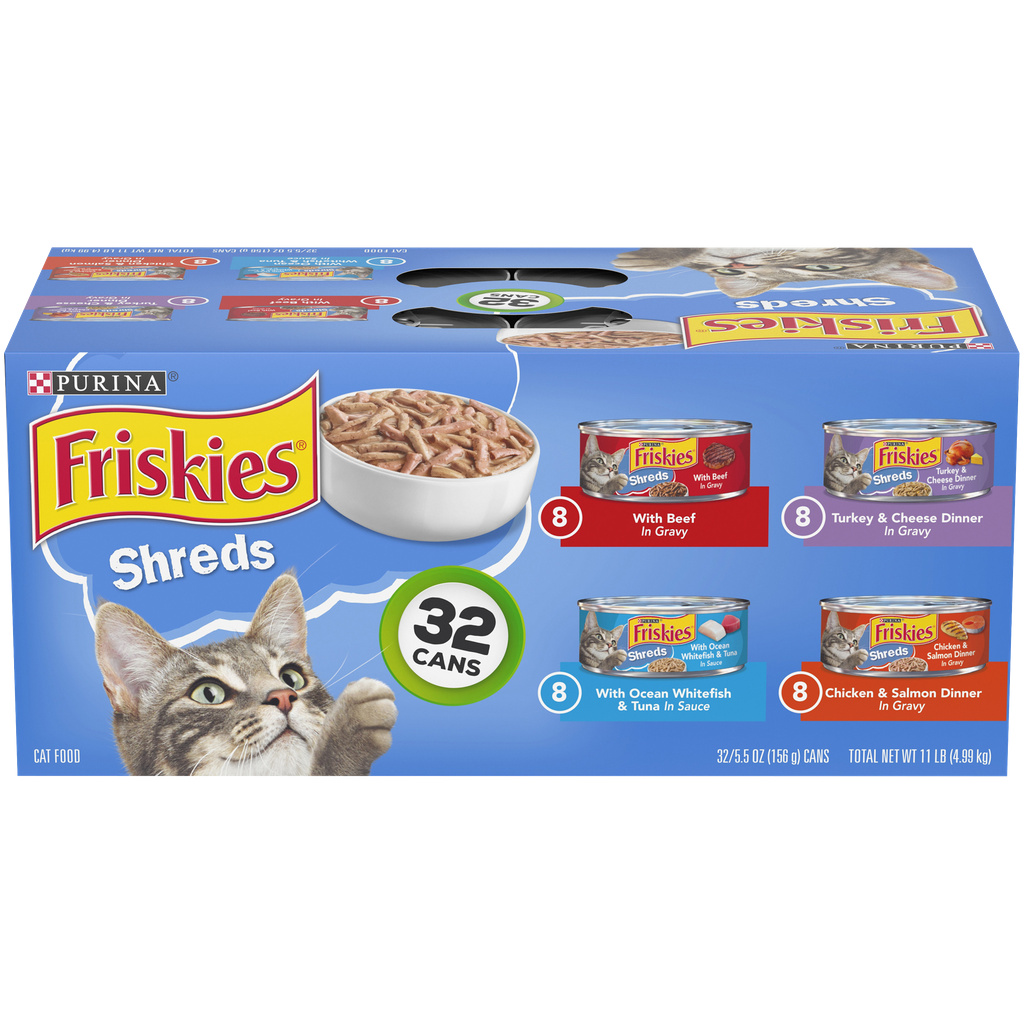 Friskies shreds calories top