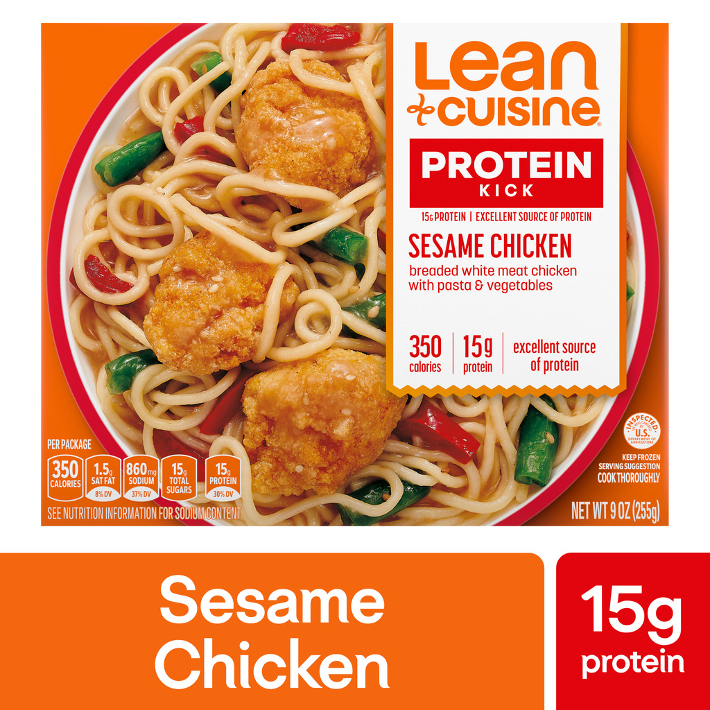 Lean Cuisine Protein Kick Sesame Chicken Hero