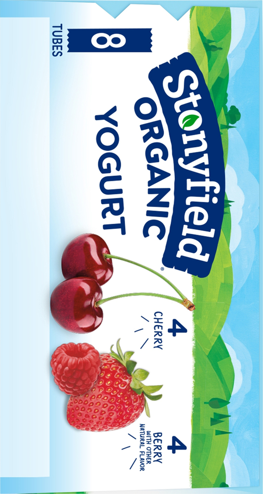 Stonyfield Organic Reduced Fat Berry/Cherry Yogurt