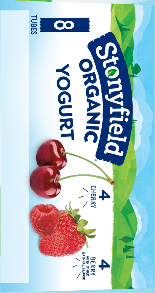 Stonyfield Organic Reduced Fat Berry/Cherry Yogurt