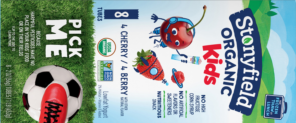 Stonyfield Organic Reduced Fat Berry/Cherry Yogurt