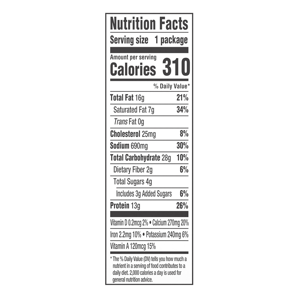 Lunchables Pizza, with PepperoniNutritionFacts