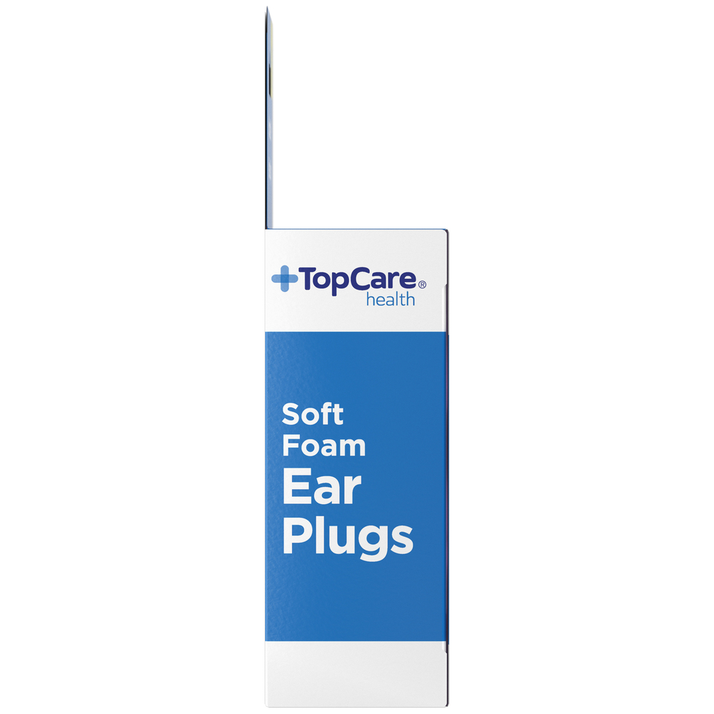 ThereCare Soft Foam Earplugs - 33 DB Noise Reduction, 50 Pairs, Latex-Free