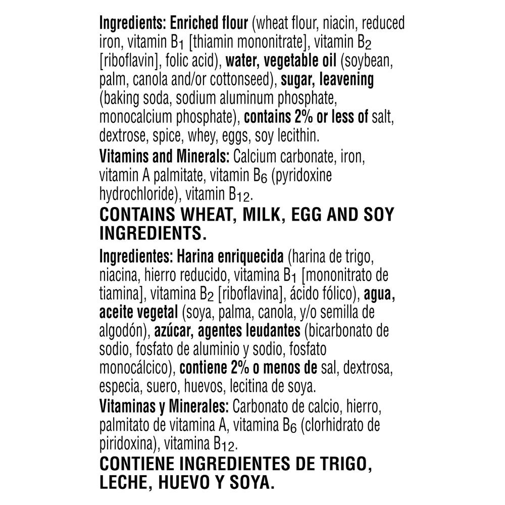 Eggo Waffles, HomestyleIngredients