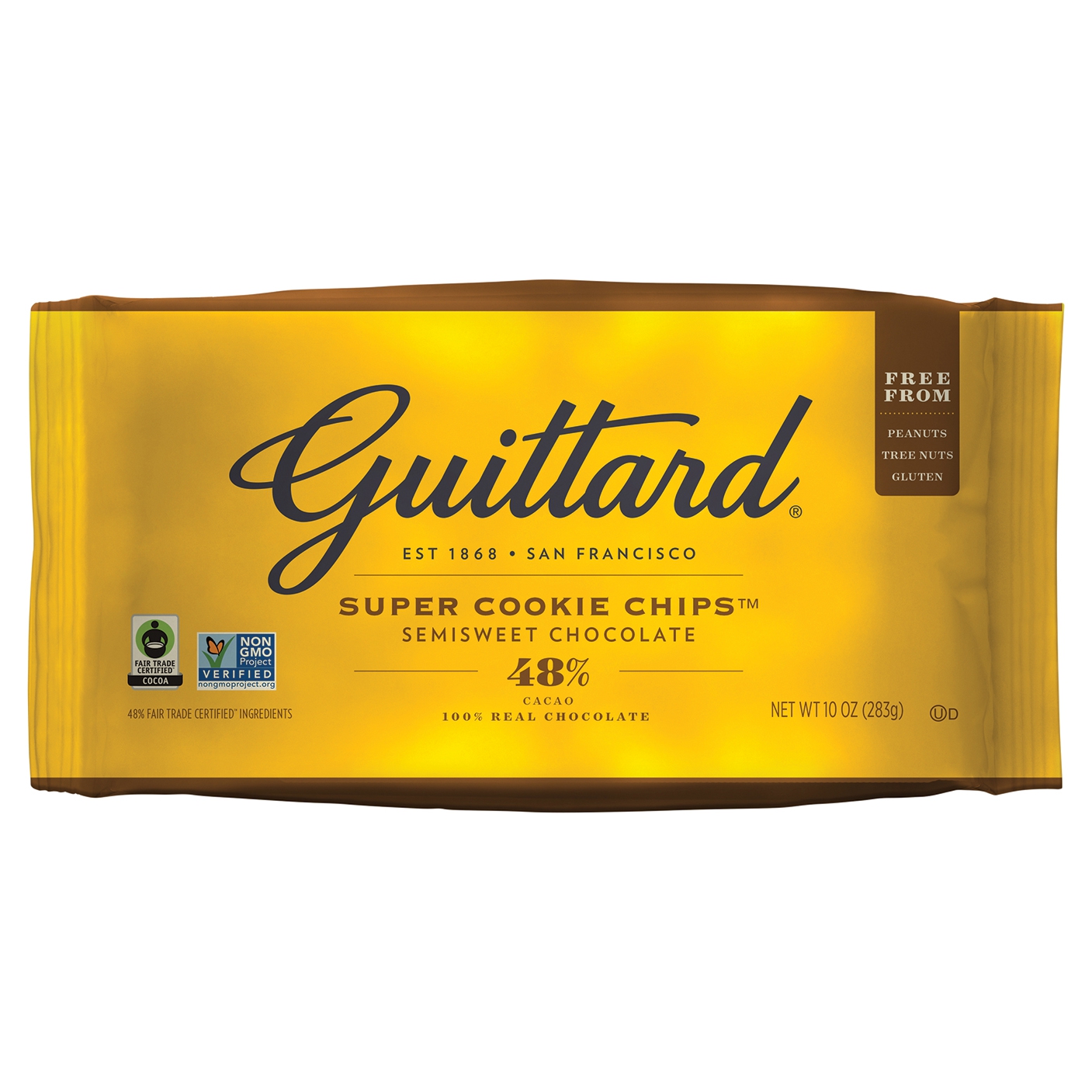 Guittard Super Cookie Chips, Semisweet Chocolate