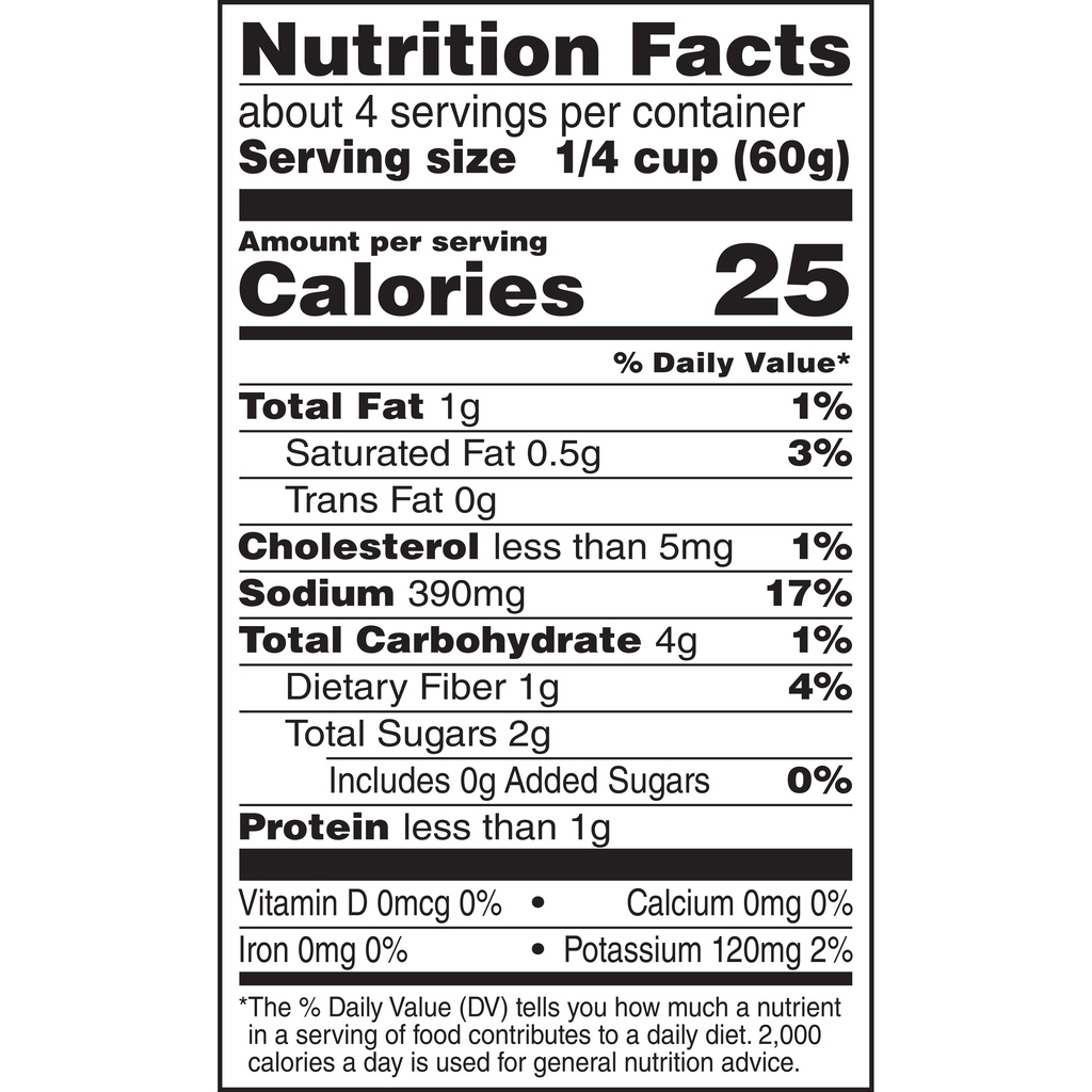 Frontera Enchilada Sauce, Green Chile, MediumNutritionFacts