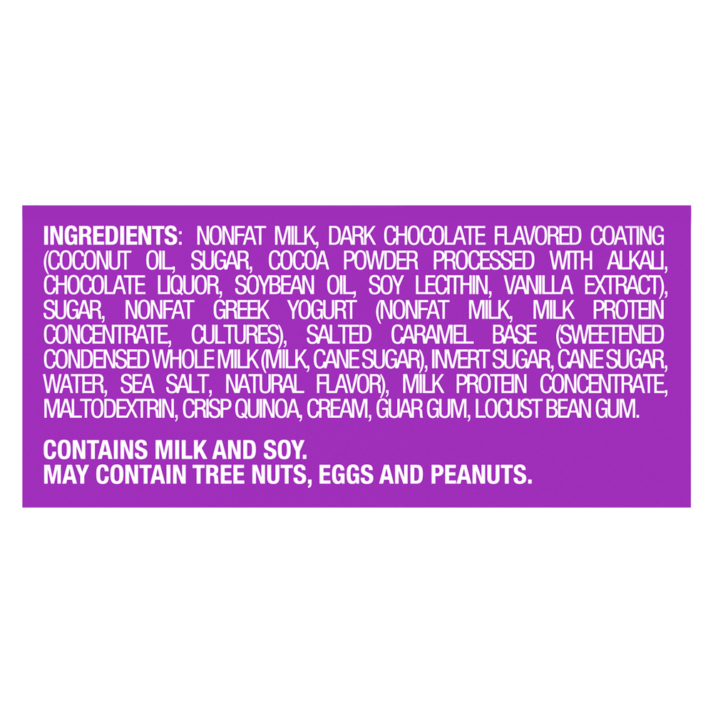 Yasso Yogurt Bars, Greek, Sea Salt Caramel/Chocolate Crunch, 4 Pack