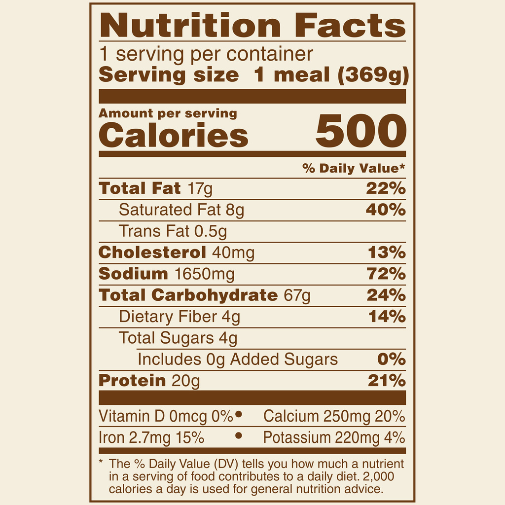 Marie Callender's Mac & Cheese Bowl, Vermont CheddarNutritionFacts