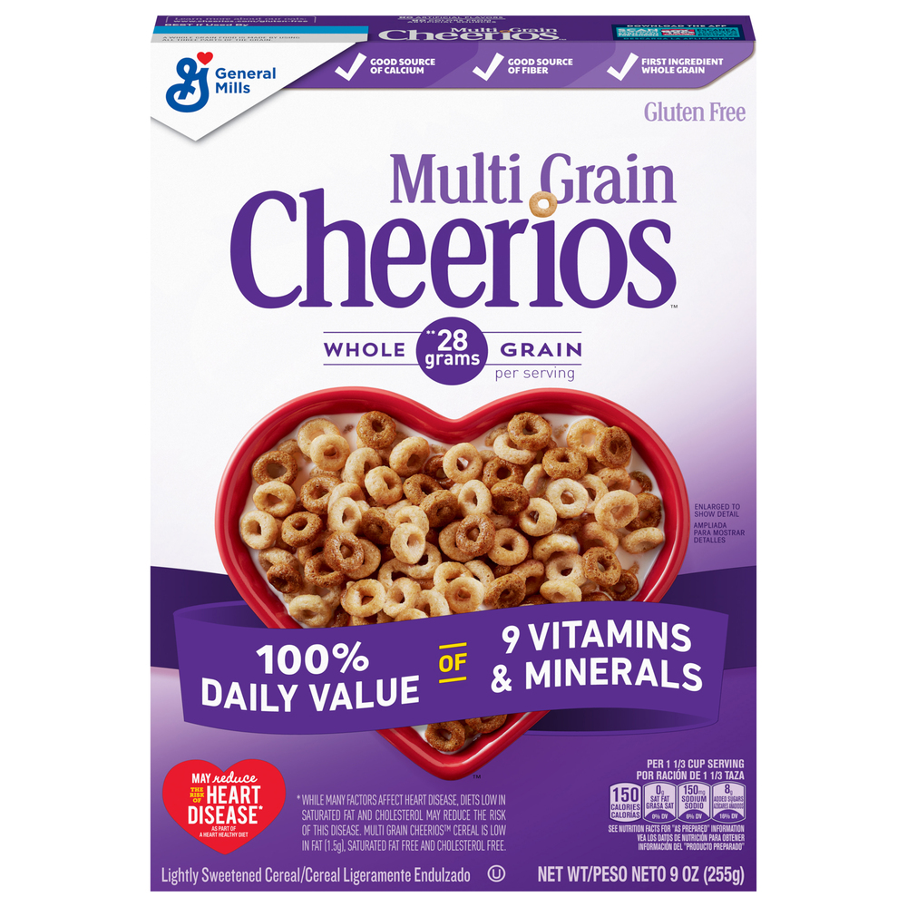 Cheerios Cereal, Multi GrainMain