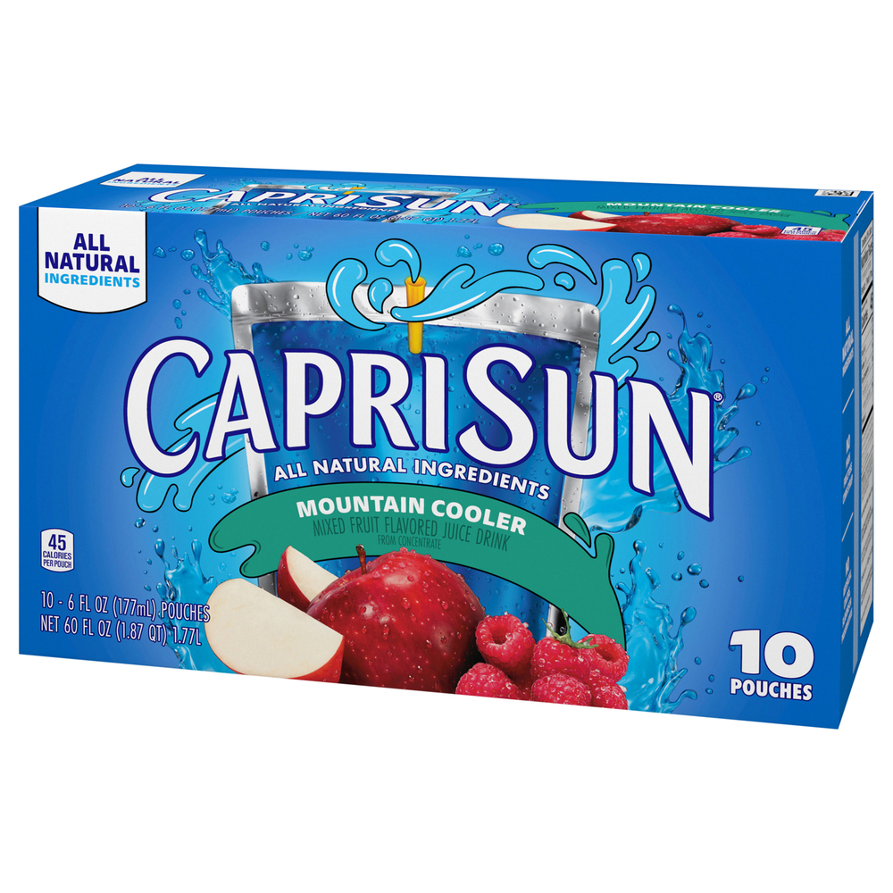 Capri Sun Juice Drink, Mountain Cooler