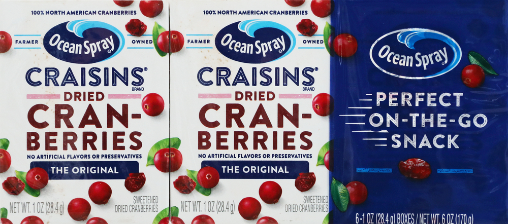 Ocean Spray Craisins Cranberries The Original Dried