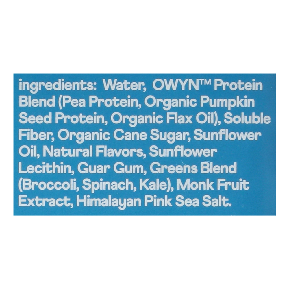 OWYN Protein Shake Smooth Vanilla Non Dairy 4 Pack Ingredients owyn-protein-shake-smooth-vanilla-non-dairy-4-pack-ingredients