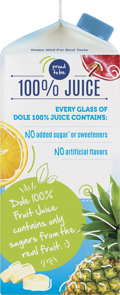 Dole orange peach mango juice top