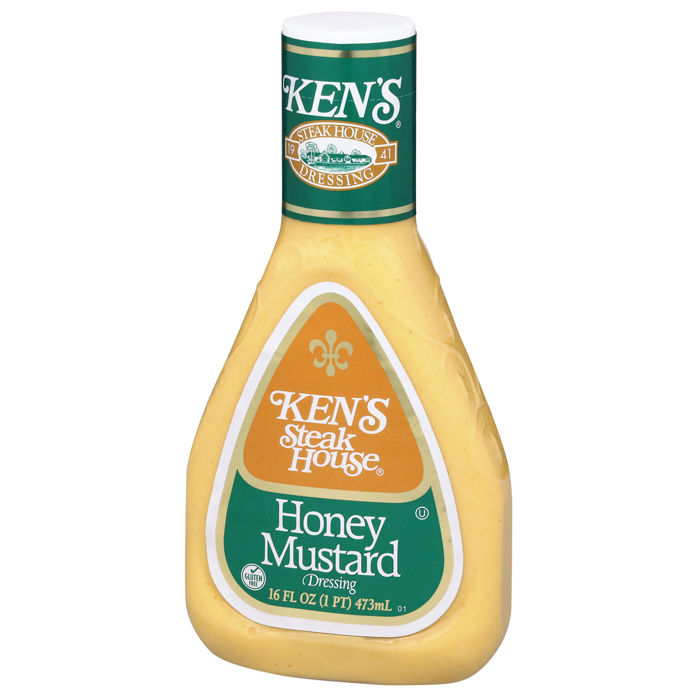 Ken's Steak House Dressing, Honey MustardFrontRightElevated