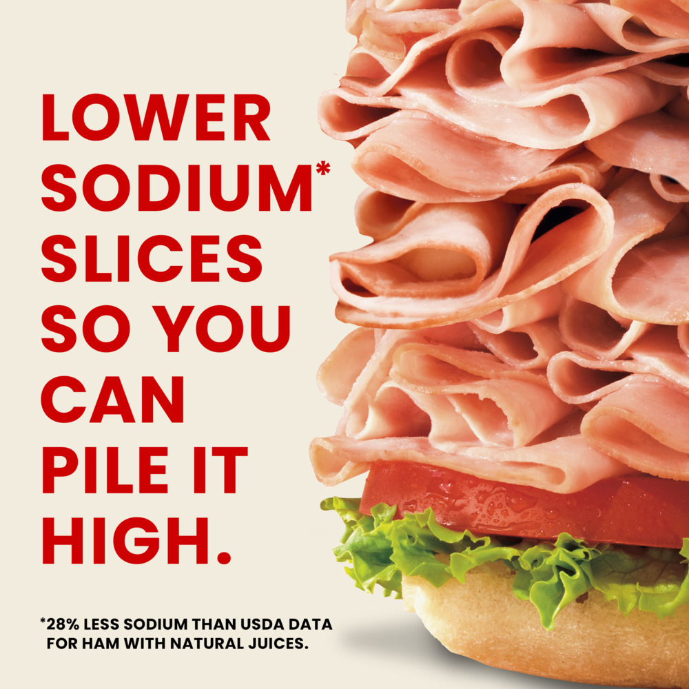 Hillshire Farm Ultra Thin Sliced Lower Sodium Honey Ham Sandwich Meat