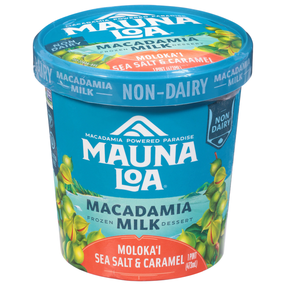 Mauna Loa Frozen Dessert, Non-Dairy, Moloka'i Sea Salt & Caramel