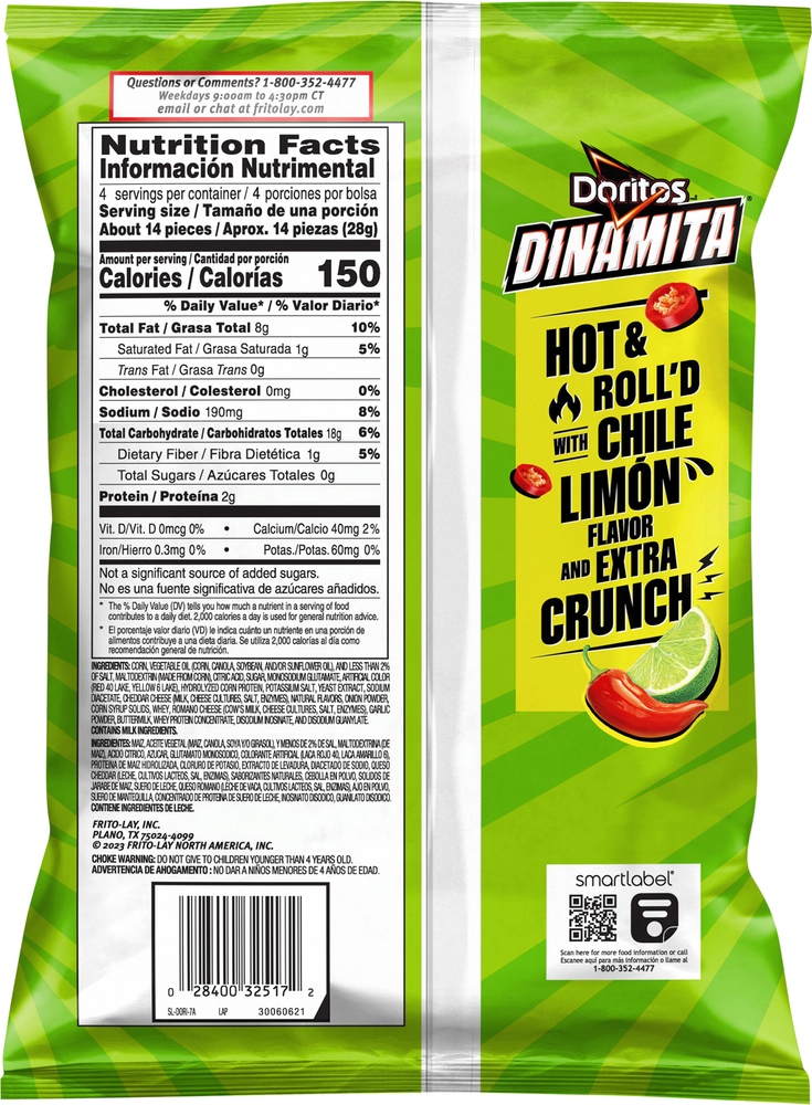doritos chili limon