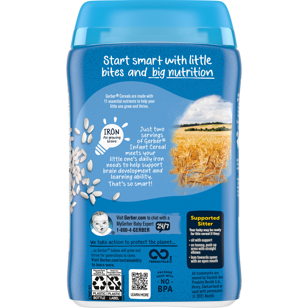 Gerber rice cereal in bottle online