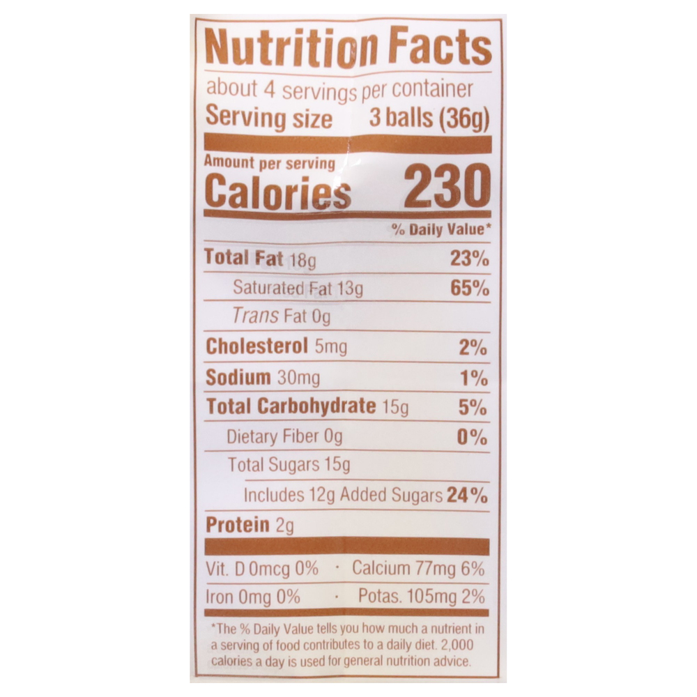 Lindt Lindor Chocolate Truffles, WhiteNutritionFacts