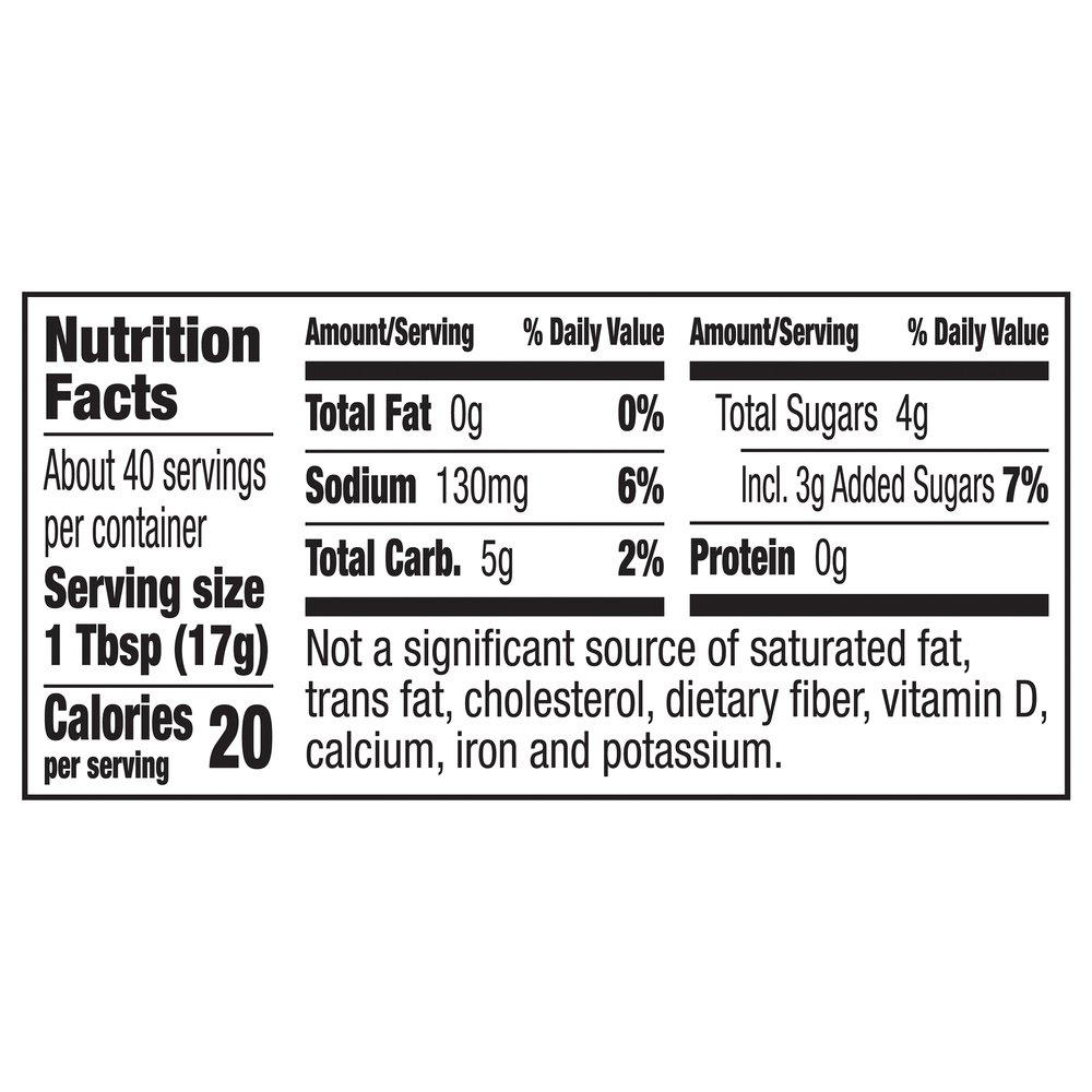Annie's Ketchup, OrganicNutritionFacts