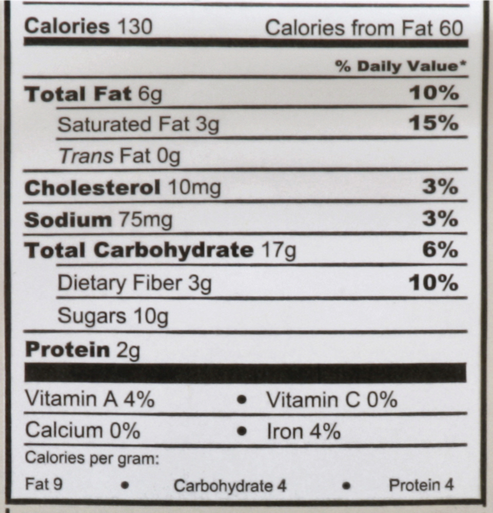 Sunrise Energy Bars, Whole GrainNutritionFacts