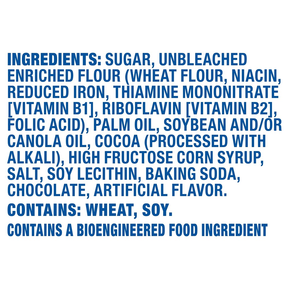 Oreo Thins Chocolate Sandwich Cookies-Ingredients