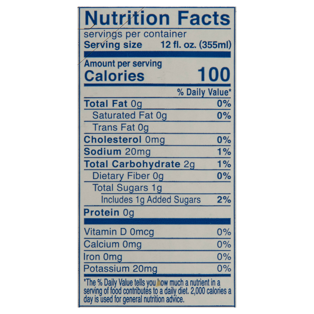 Happy Dad Hard Seltzer, with Electrolytes, Variety Pack-Nutrition-Facts