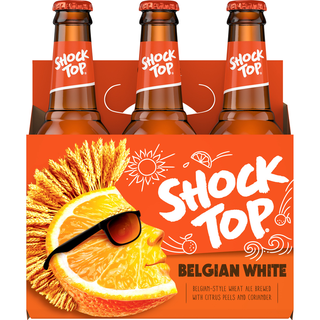 Shock Top Beer, Belgian White, 6 Pack-Main
