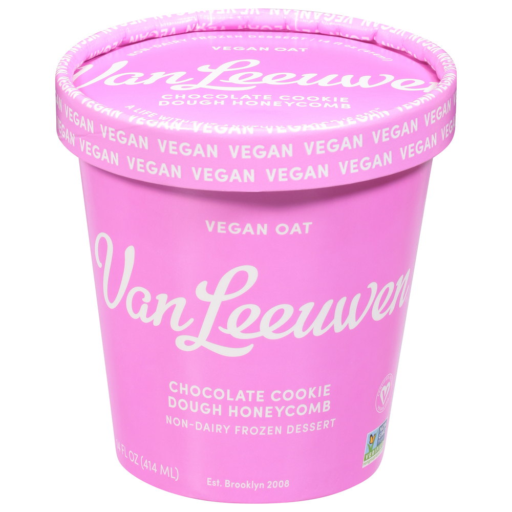 Van Leeuwen Frozen Dessert, Non-Dairy, Chocolate Cookie Dough