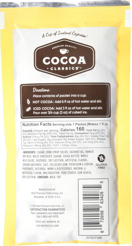 Land O Lakes Cocoa Classics Hot Cocoa Mix, White Chocolate, Arctic