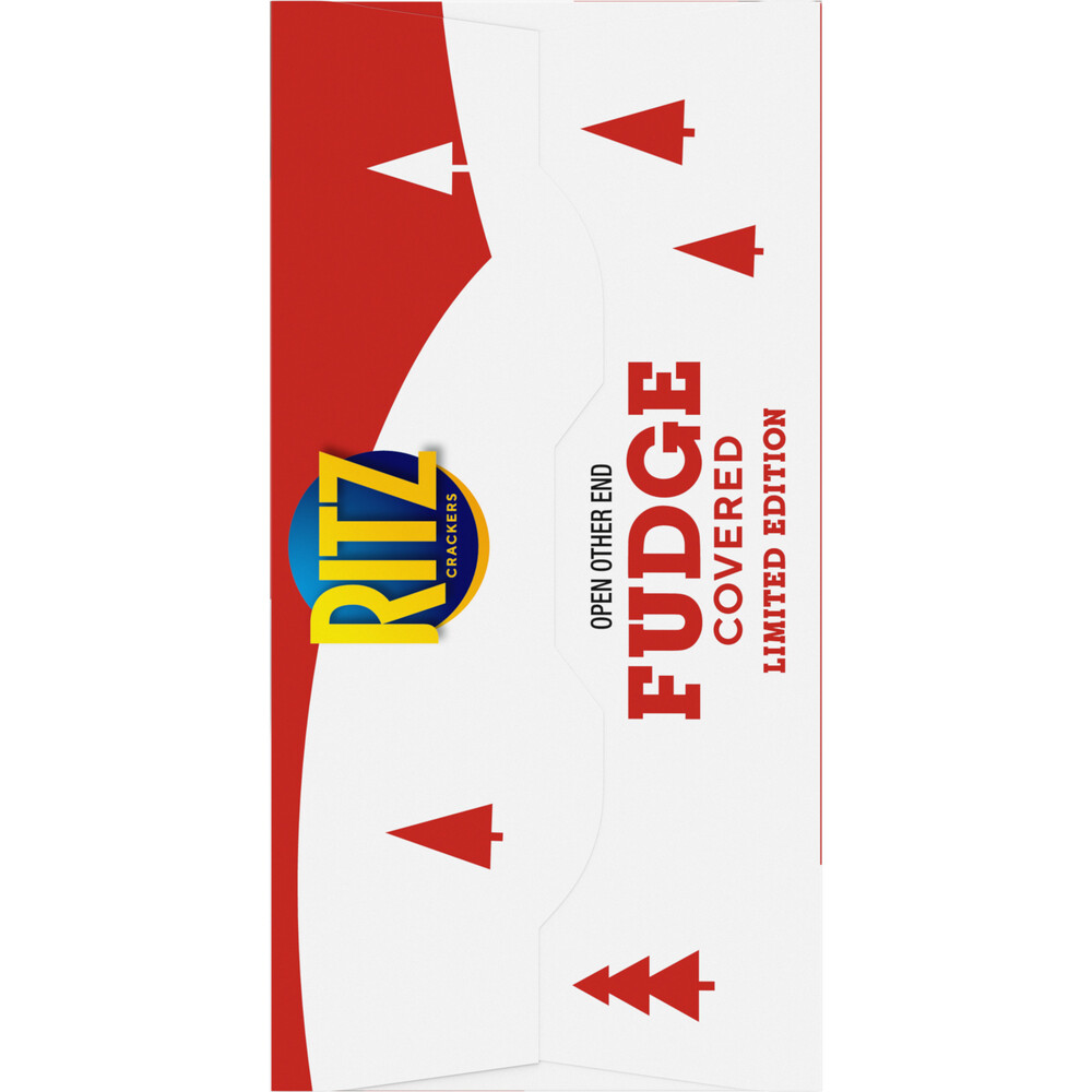 RITZ RITZ Fudge Covered Holiday Crackers, Limited Edition, 7.5 oz