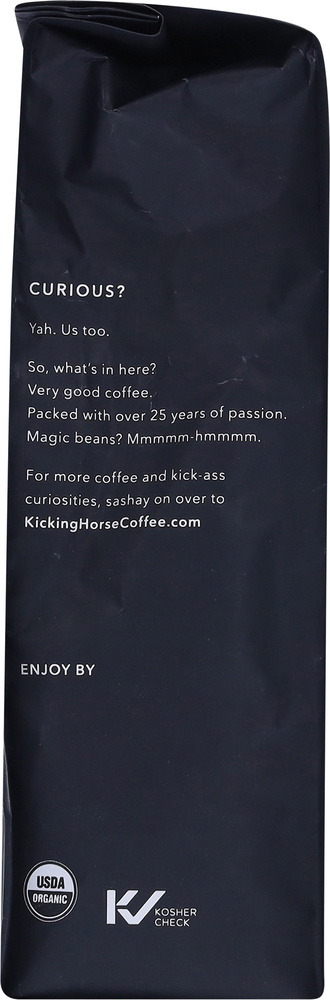 Kicking Horse Coffee Grizzly Claw Organic Dark Roast Ground Coffee ...