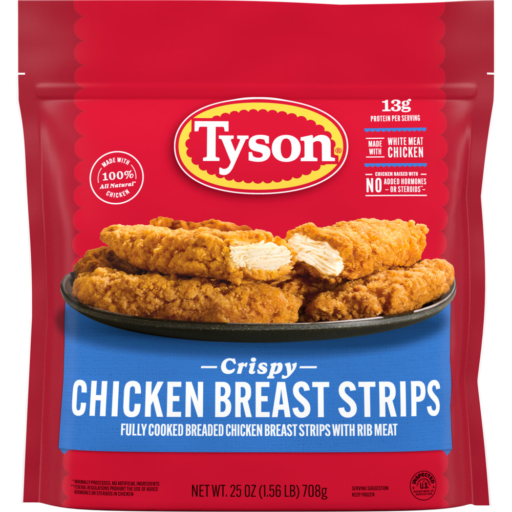 Tyson Fully Cooked Crispy Chicken Strips, 25 oz. (Frozen)Main