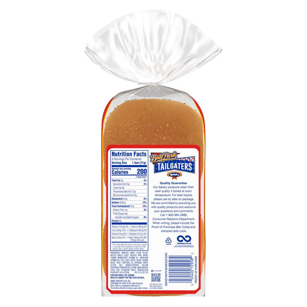 Ball Park, Seeded Hamburger BunsHero