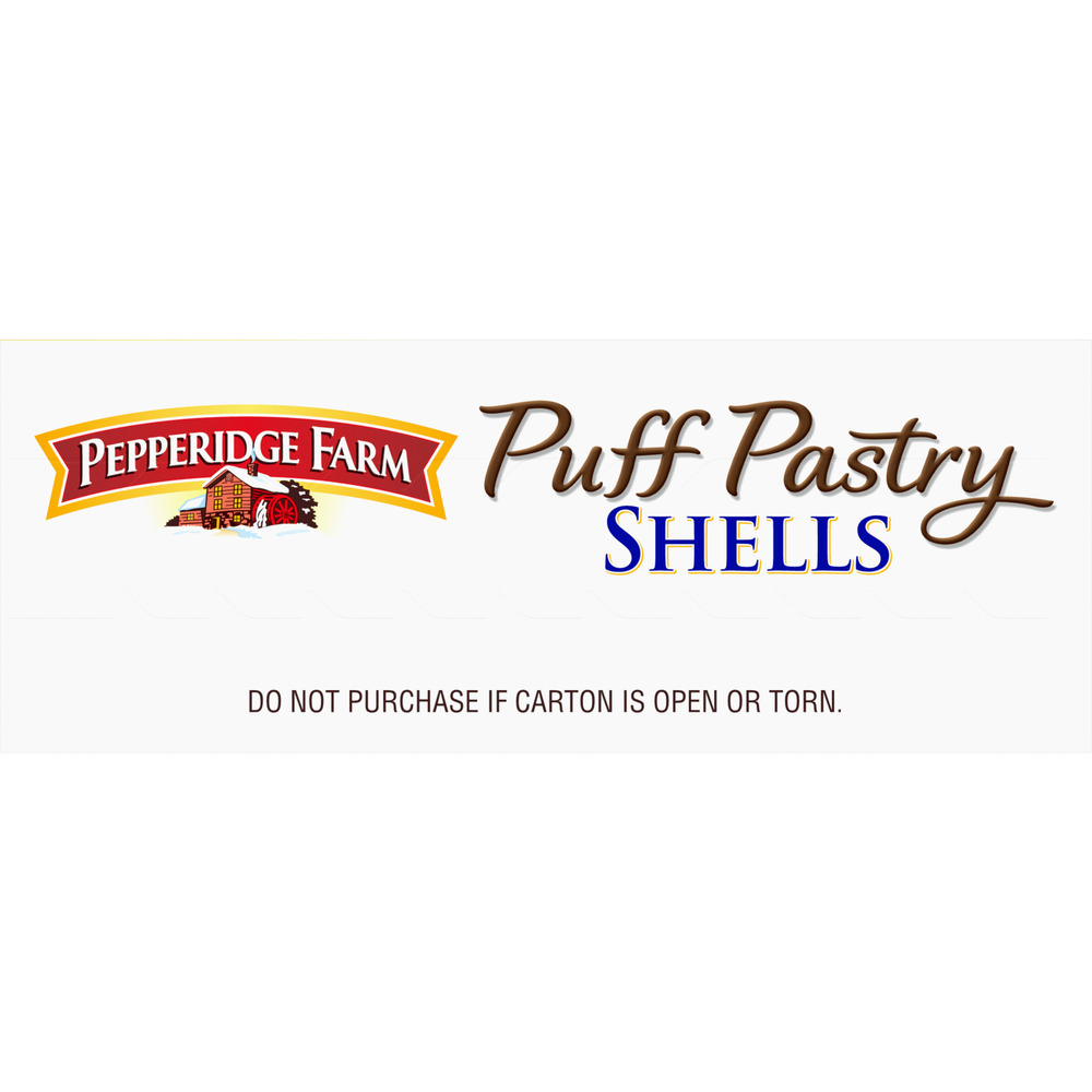 Pepper Ridge Puff Pastry Shells Pepperidge Farm® Puff Pastry Frozen Shells Pastry Dough-Planogram-Left