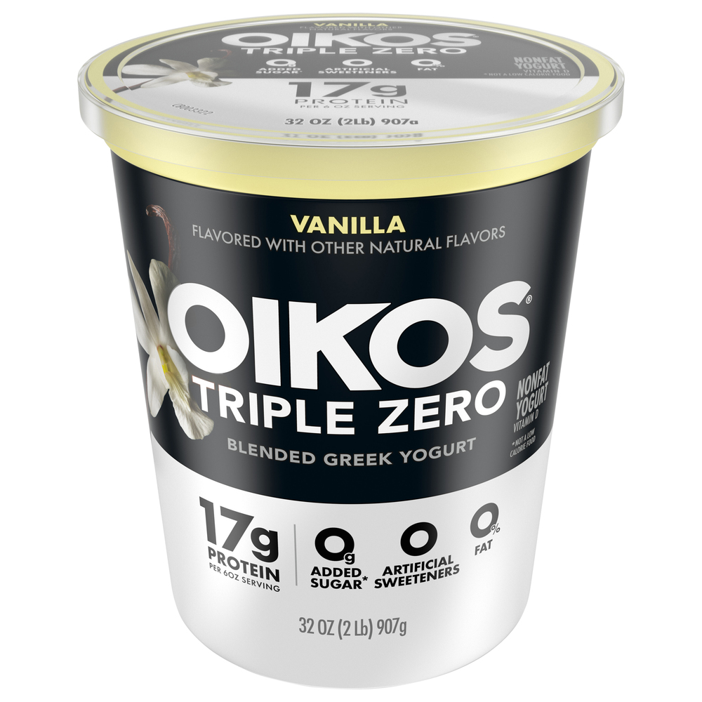 Oikos Triple Zero Yogurt, Vanilla, NonfatMain