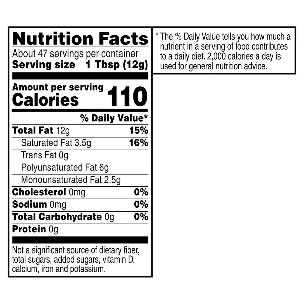 Crisco Shortening Sticks, Butter FlavorNutritionFacts