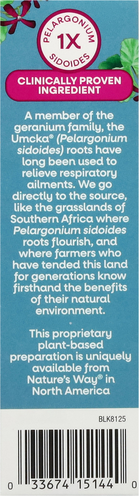 Nature's Way Umca Tablets Chewables Umcka Cherry Flavored Cold Relief